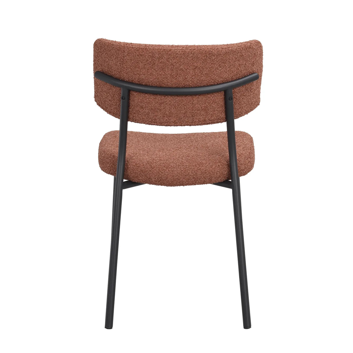 HERBSTER Essstuhl Rot/Schwarz 56x50x82cm - ZEN ZONE Furniture