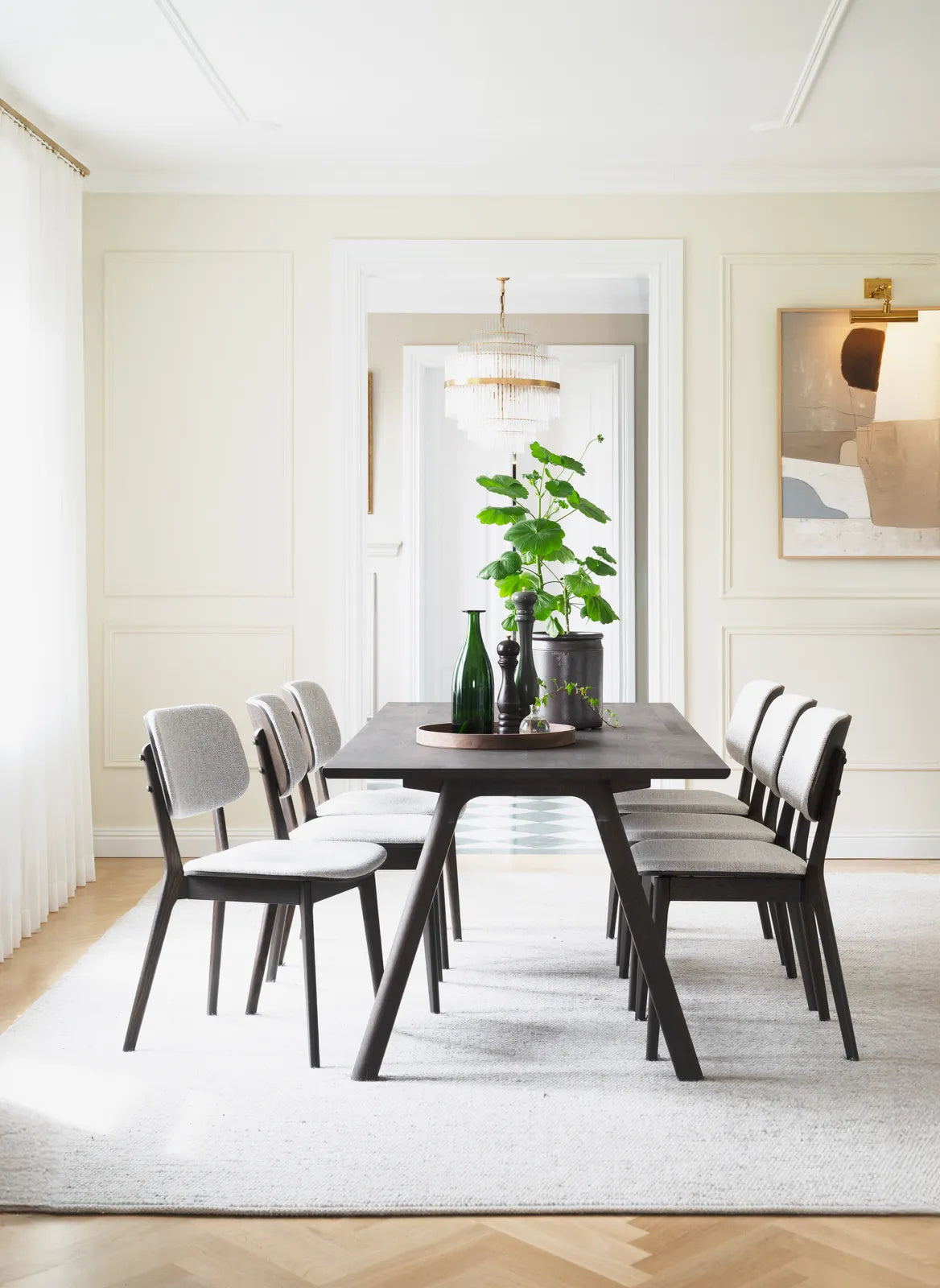 BARRETT Essstuhl massive Eiche, 58x47x83 cm