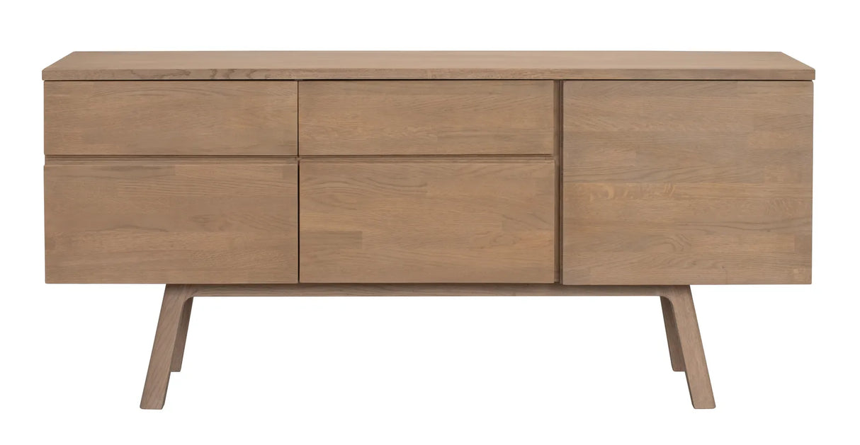 CLEARDALE Sideboard aus massiver Eiche in verschiedenen Farben, 170x42x77 cm - ZEN ZONE Furniture