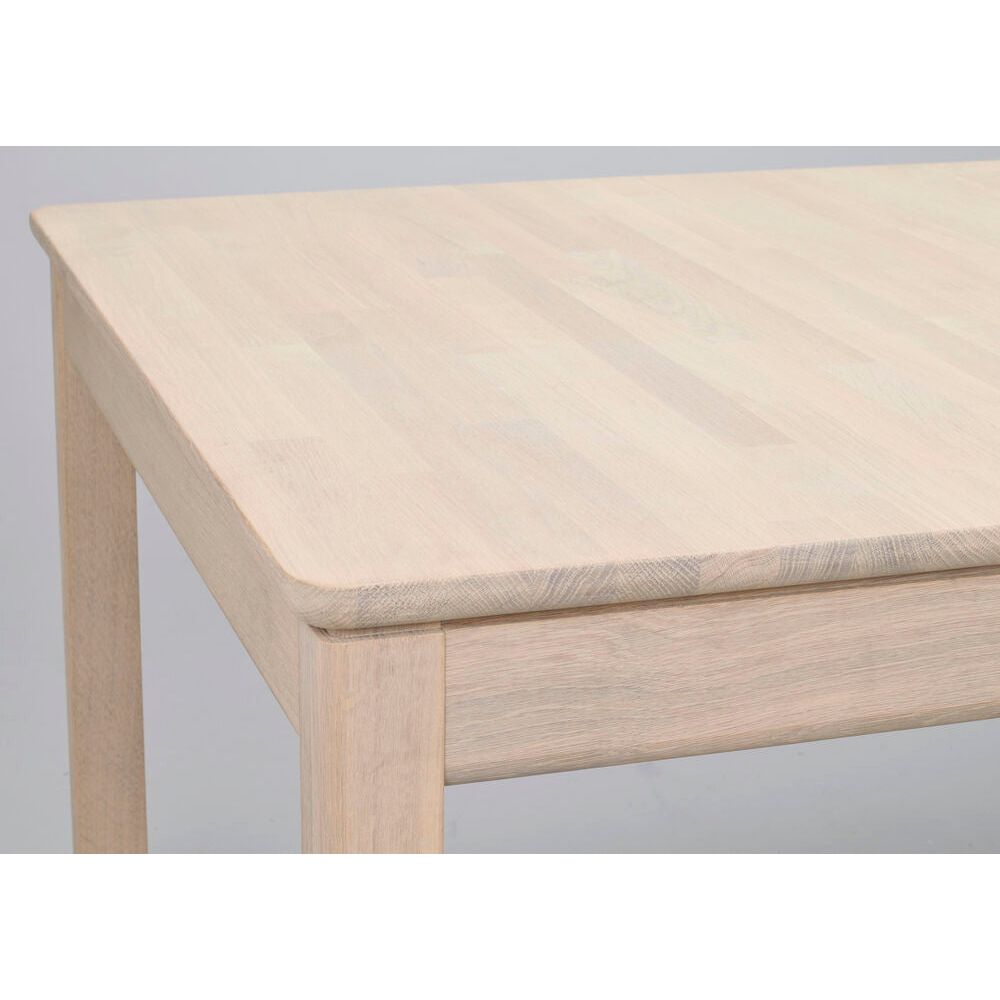 GARDNER Esstisch Weiß pigmentiert 180x95x76cm - ZEN ZONE Furniture