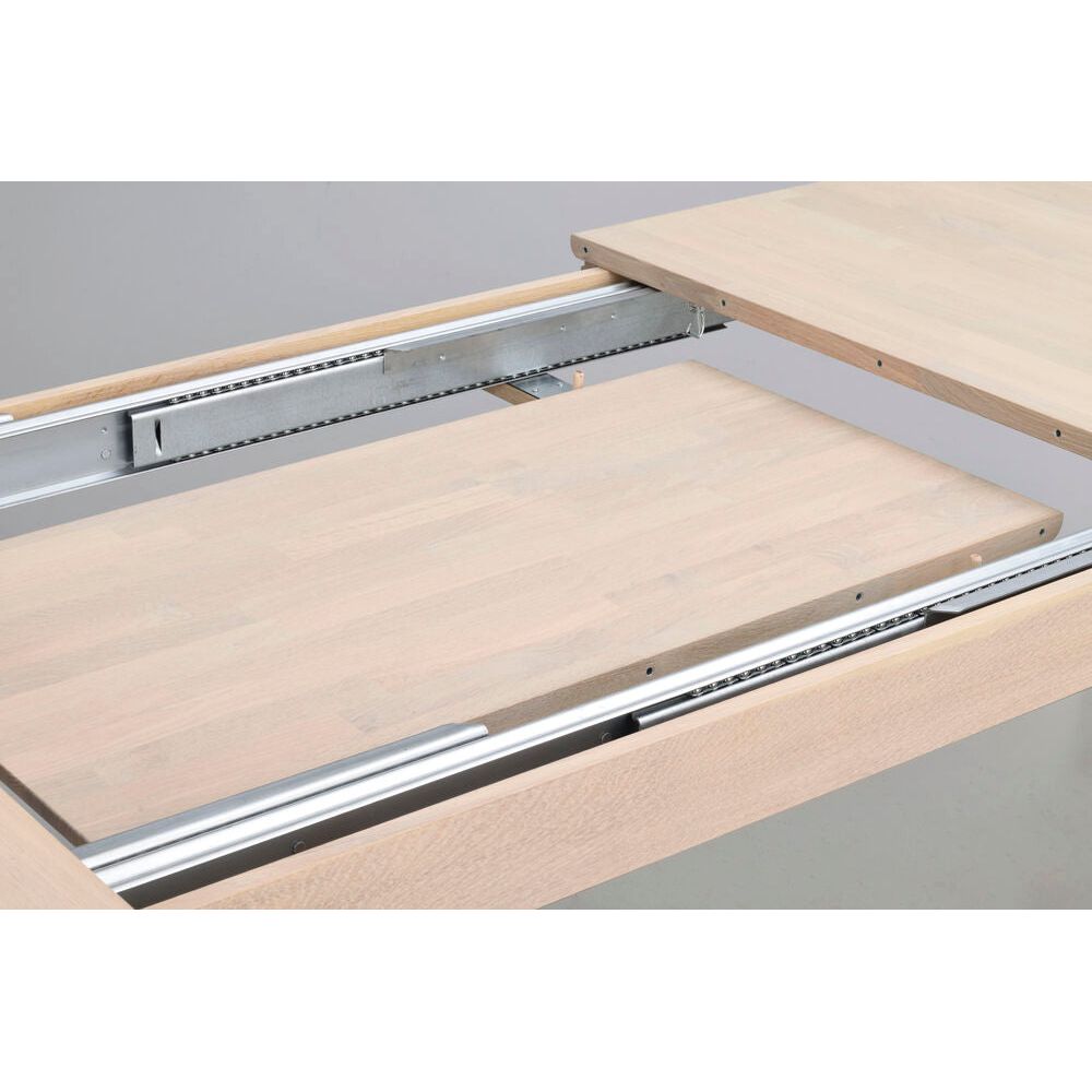 GARDNER Esstisch Weiß pigmentiert 180x95x76cm - ZEN ZONE Furniture