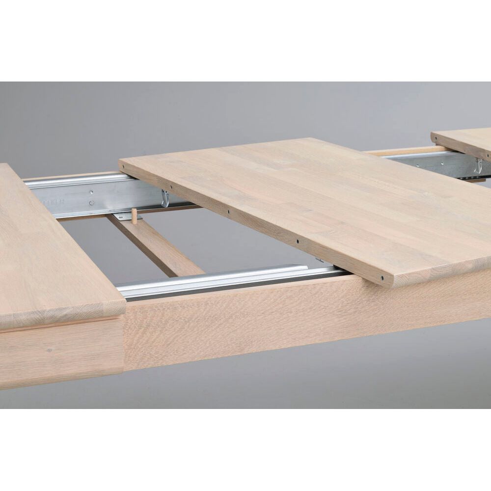 GARDNER Esstisch Weiß pigmentiert 180x95x76cm - ZEN ZONE Furniture