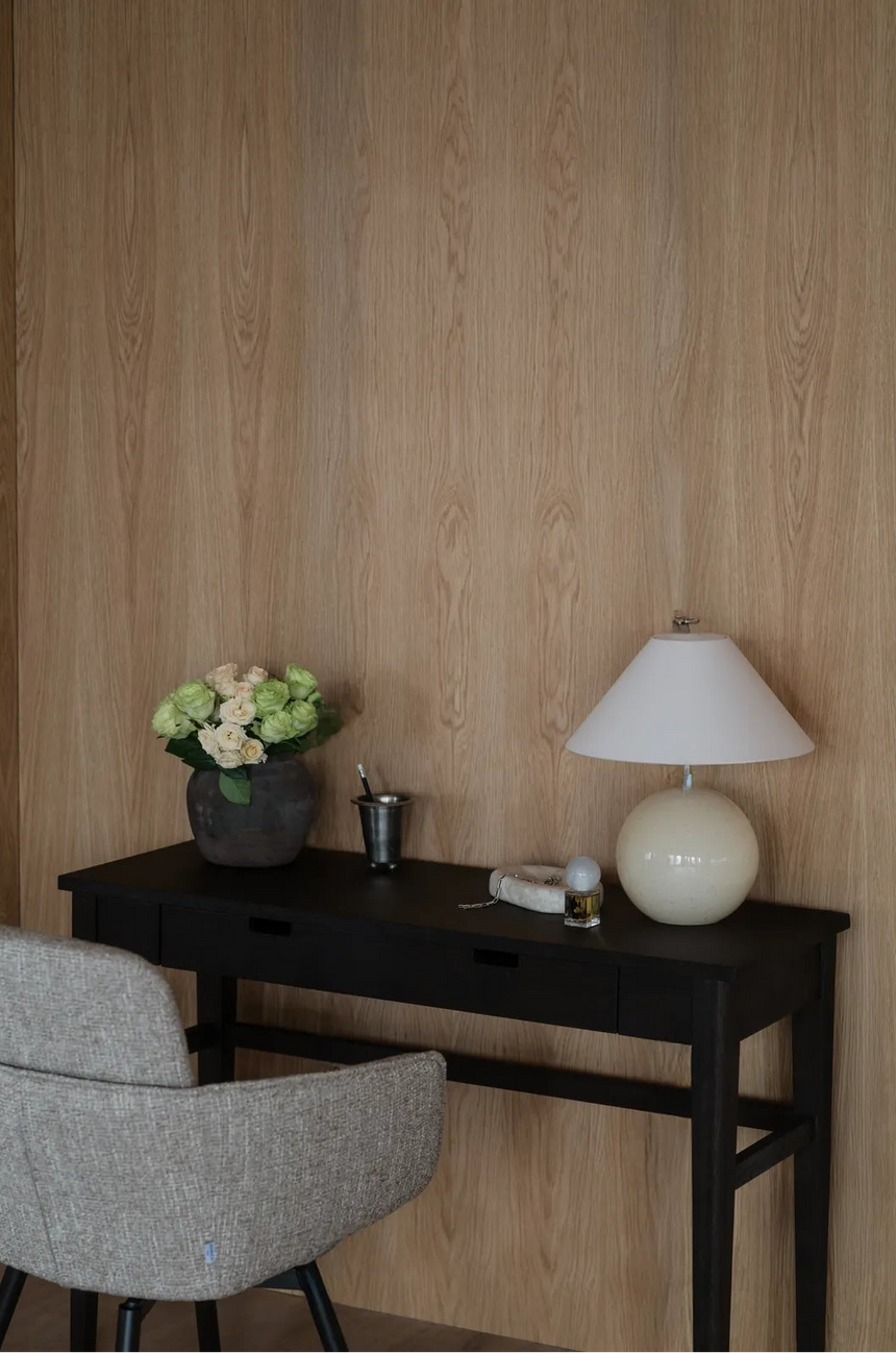 GARRISON Konsolentisch aus massiver Eiche in Braun, 110x40x75 cm - ZEN ZONE Furniture