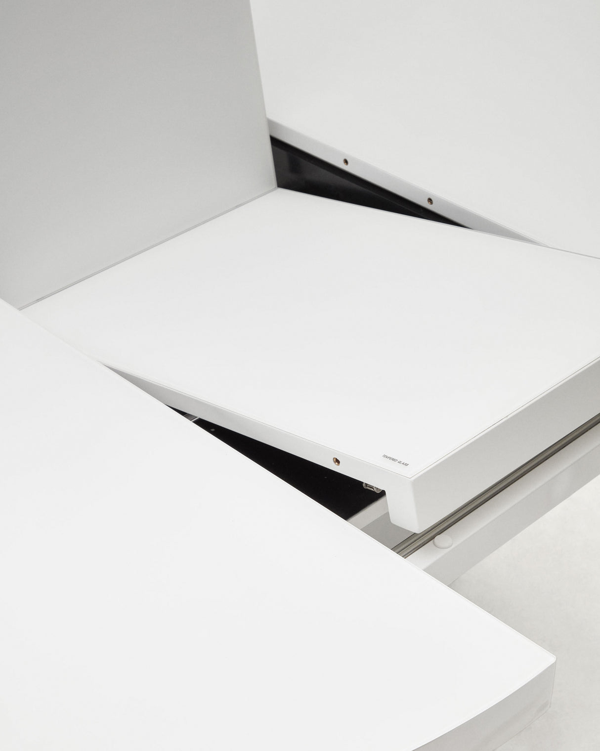 Vashti Ausziehtisch Weiss Ø 120 x 120 oder 160 cm - ZEN ZONE Furniture