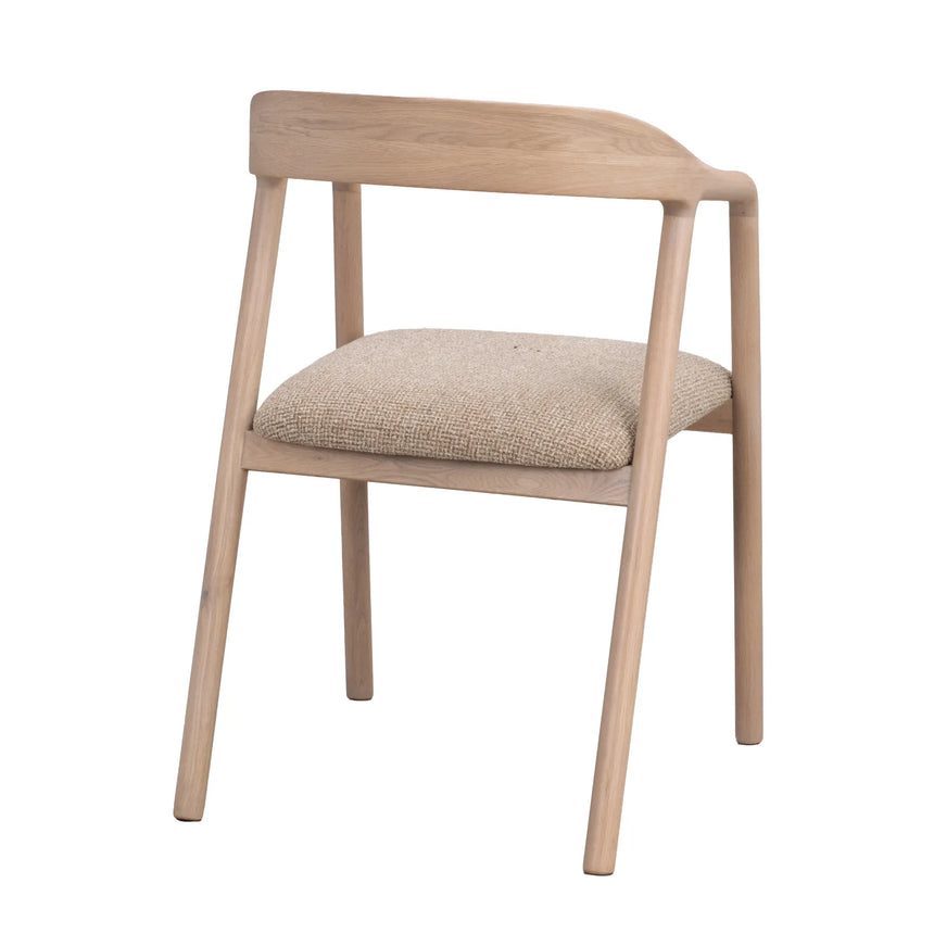 Chaise de salle à manger DILLON en textile résistant beige, Verona #173 beige moyen