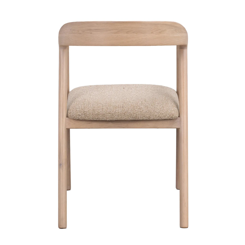 Chaise de salle à manger DILLON en textile résistant beige, Verona #173 beige moyen