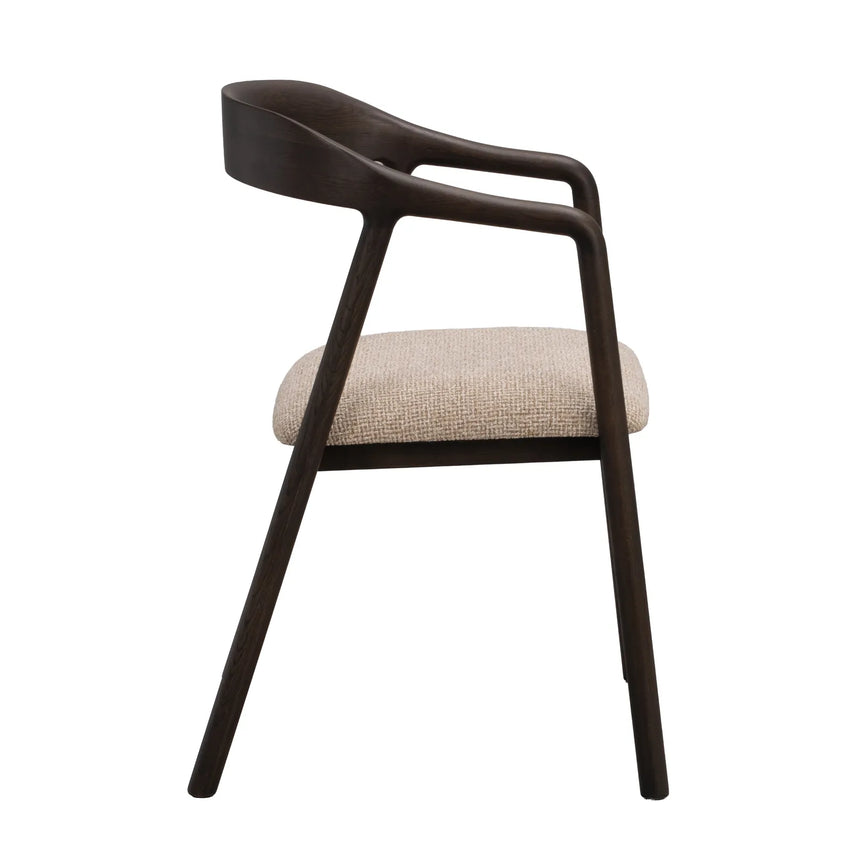 Chaise de salle à manger DILLON en textile résistant beige, Verona #173 beige moyen