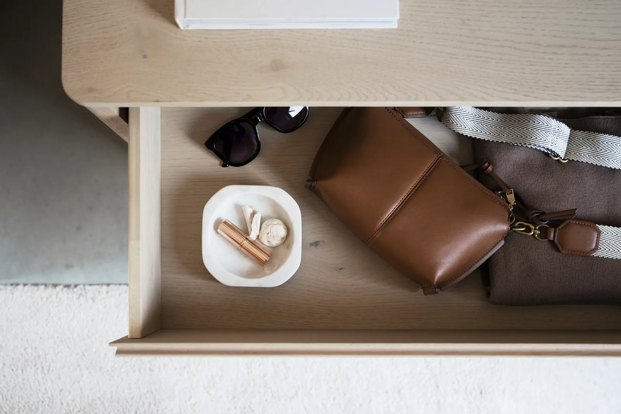 MELSTONE Kommode Weiß pigmentiert 110x45x70cm