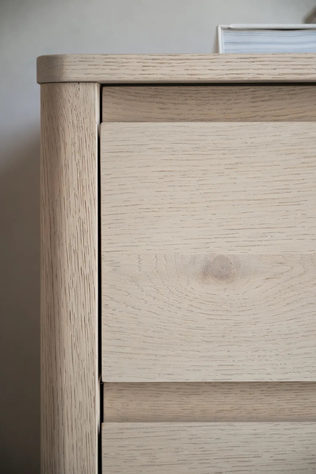 MELSTONE Kommode Weiß pigmentiert 110x45x70cm