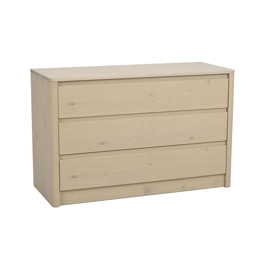 MELSTONE Kommode Weiß pigmentiert 110x45x70cm - ZEN ZONE Furniture