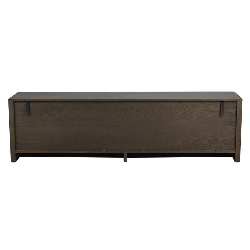 MELSTONE Sideboard aus Eiche Braun 40x180x50cm - ZEN ZONE Furniture