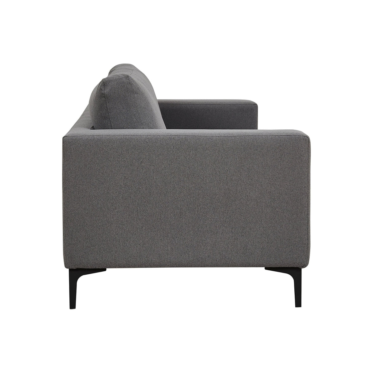 Bolero Sofa - 3-Sitzer - Grauer Stoff - Schwarze Beine - ZEN ZONE Furniture