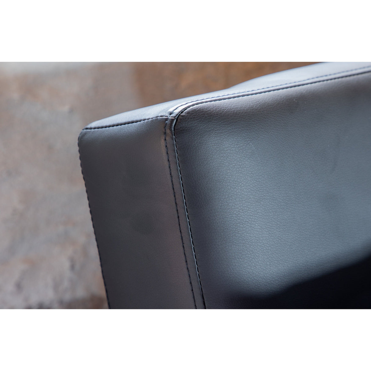 Bodil Sofabett - Schwarz / Schwarz PU - ZEN ZONE Furniture