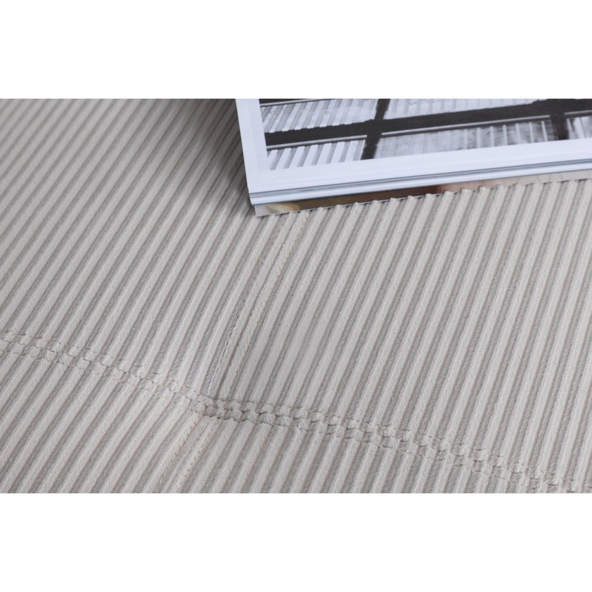 Bodil Sofabett - Schwarz / Beige Kord - ZEN ZONE Furniture