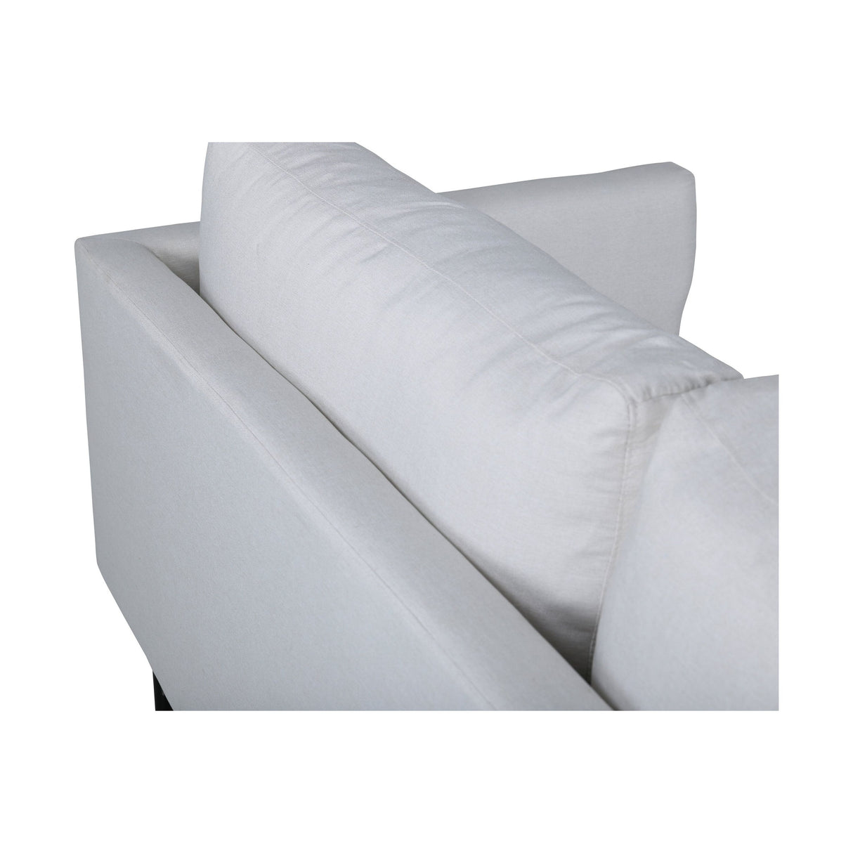 Zoom 3-Sitzer Sofa - Schwarz / Hellbeige Stoff - ZEN ZONE Furniture