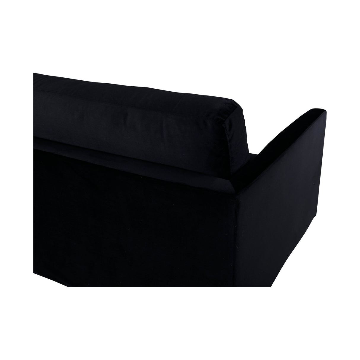 Zoom 3-Sitzer Sofa - Schwarz / Schwarzer Samt - ZEN ZONE Furniture