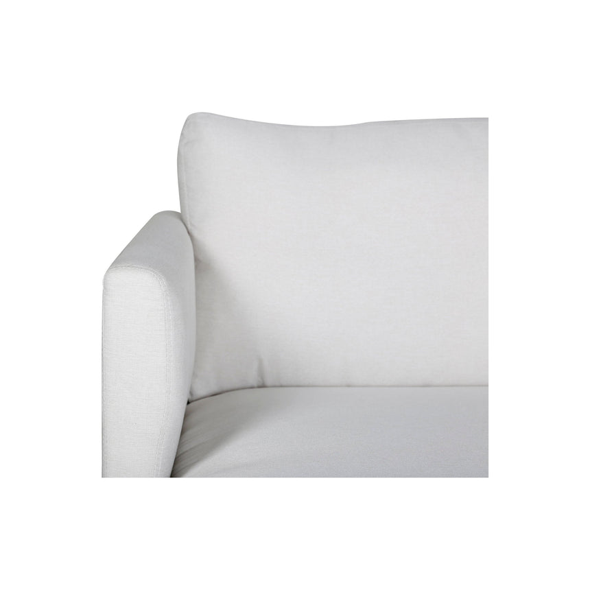 Zoom U-Sofa - Schwarz / Hellbeige Stoff - ZEN ZONE Furniture