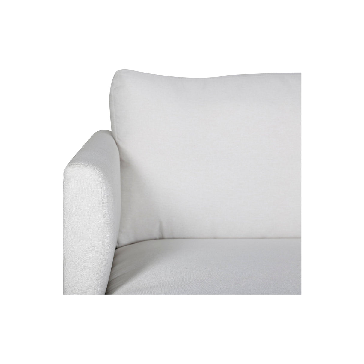 Zoom U-Sofa - Schwarz / Hellbeige Stoff - ZEN ZONE Furniture