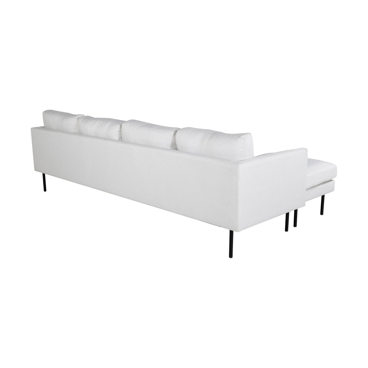 Zoom U-Sofa - Schwarz / Hellbeige Stoff - ZEN ZONE Furniture
