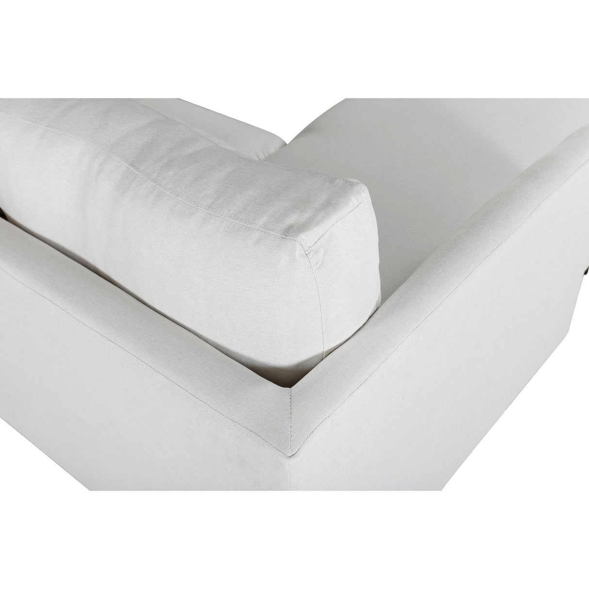 Zoom U-Sofa - Schwarz / Hellbeige Stoff - ZEN ZONE Furniture