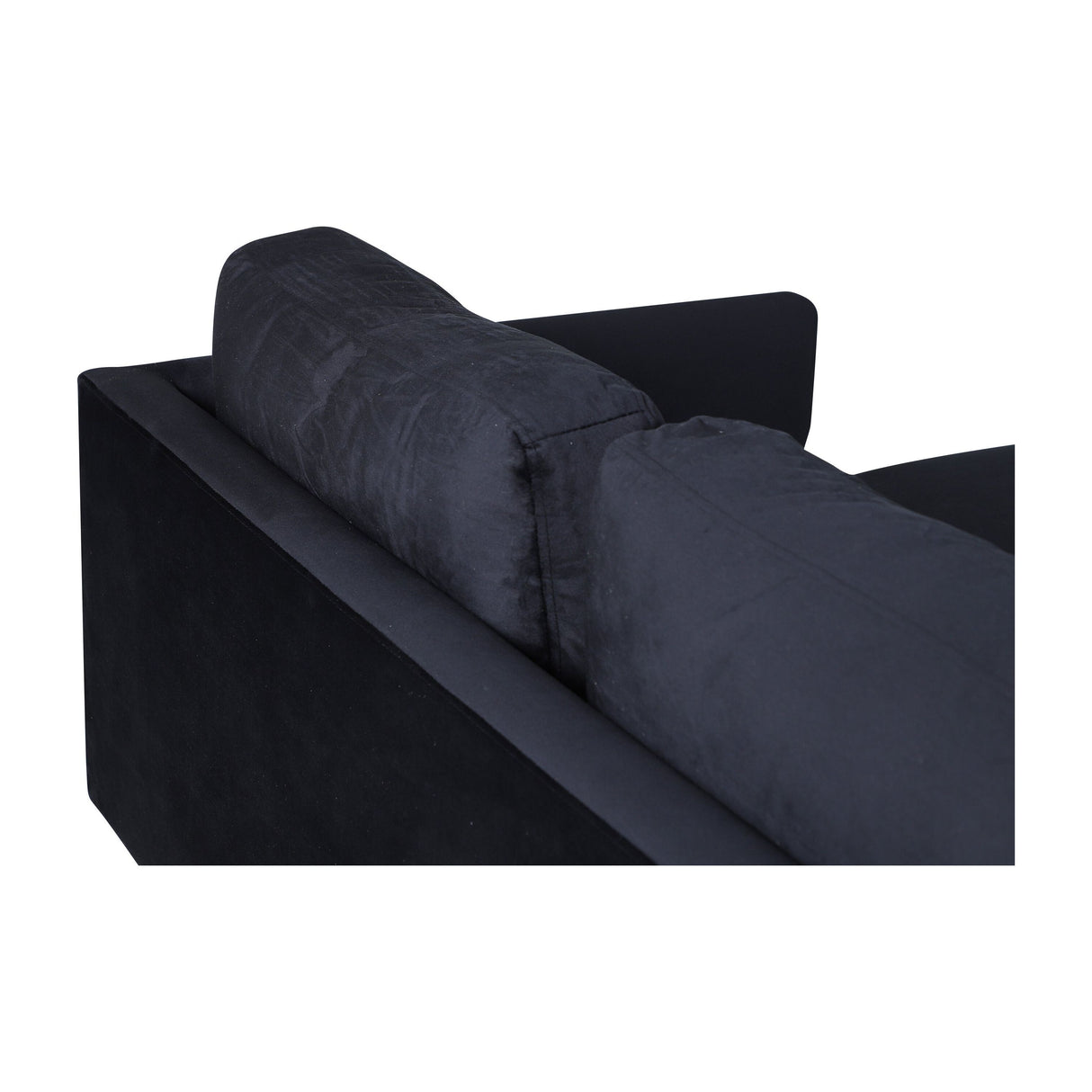 Zoom U-Sofa - Schwarz / Schwarzer Samt - ZEN ZONE Furniture