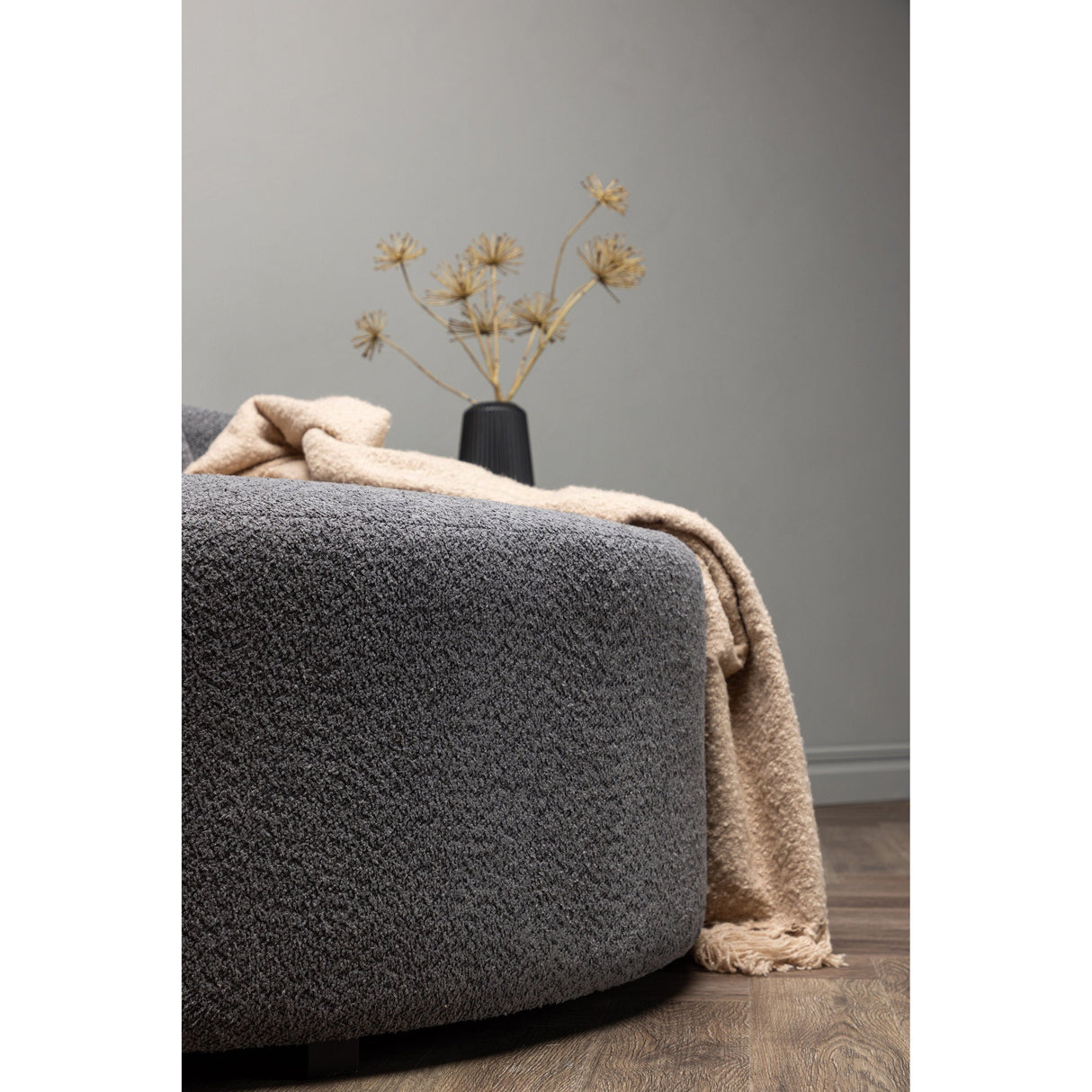 Kelso 2-Sitzer Sofa Holz/Grau - ZEN ZONE Furniture