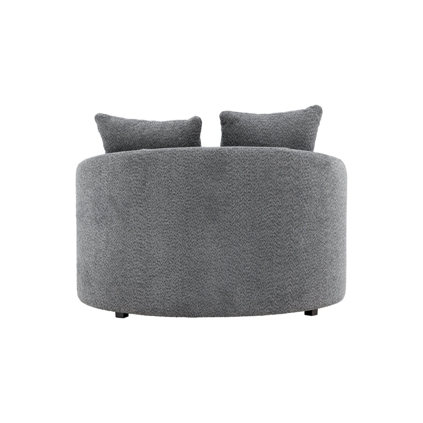 Kelso 2-Sitzer Sofa Holz/Grau - ZEN ZONE Furniture