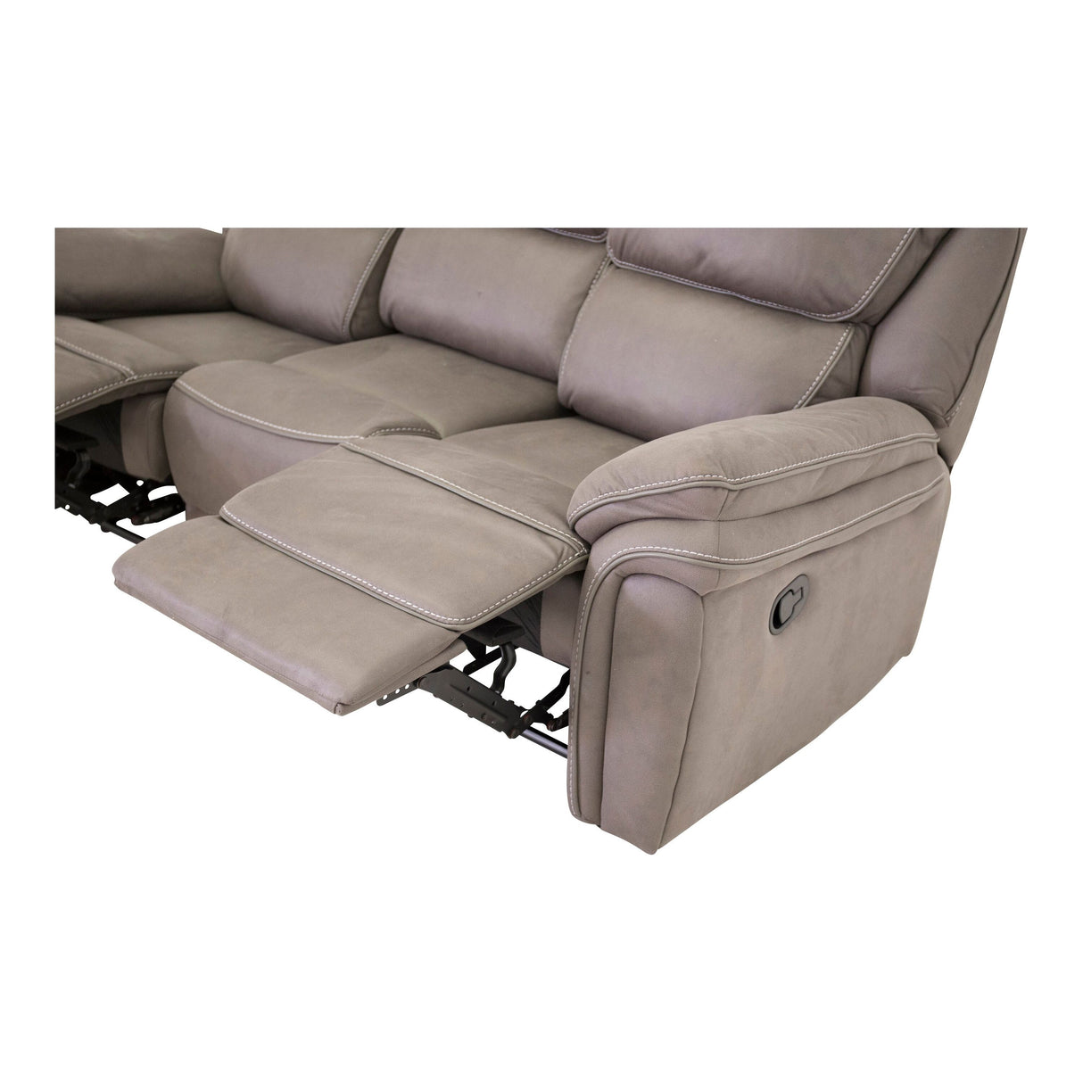 Saranda 3-Sitzer Sofa (klappbar) - Grau - ZEN ZONE Furniture