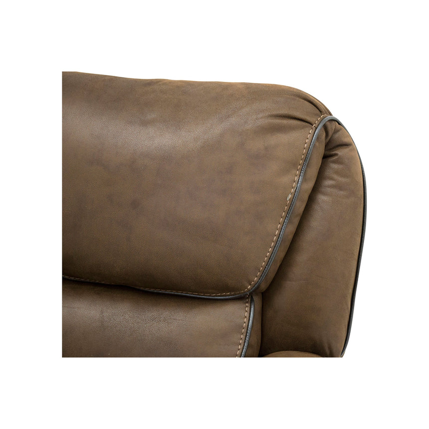 Saranda 3-Sitzer Sofa (klappbar) - Mokka - ZEN ZONE Furniture