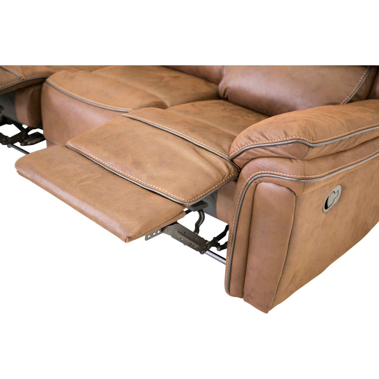 Saranda 3-Sitzer Sofa (klappbar) - Mokka - ZEN ZONE Furniture