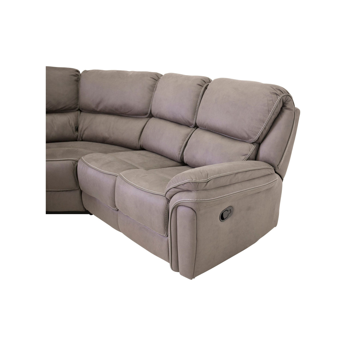 Saranda Ecksofa (klappbar) - Grau - ZEN ZONE Furniture
