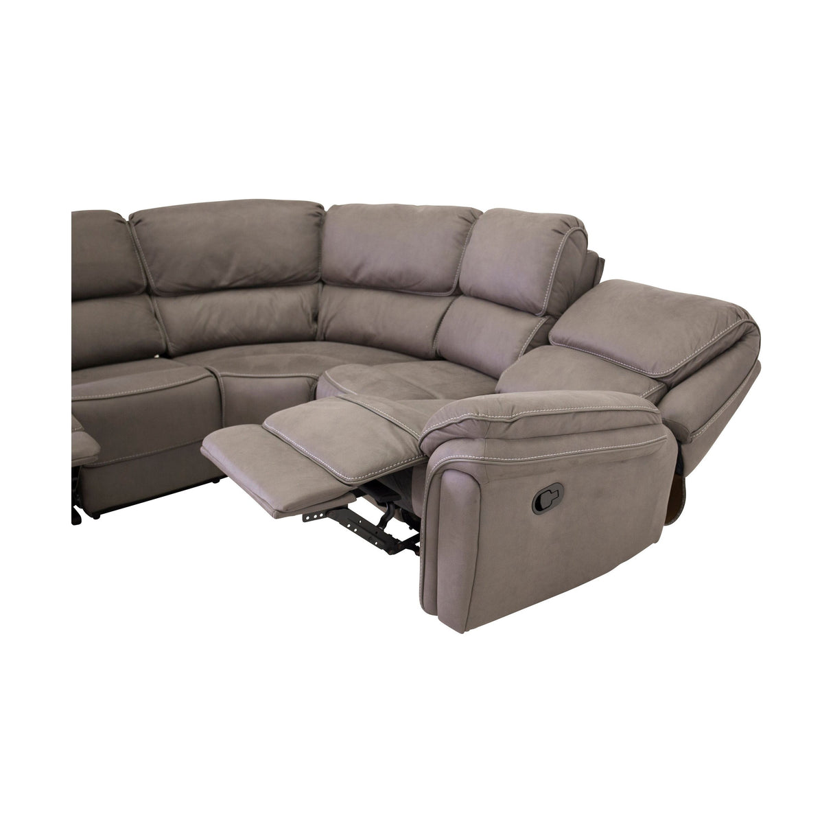 Saranda Ecksofa (klappbar) - Grau - ZEN ZONE Furniture