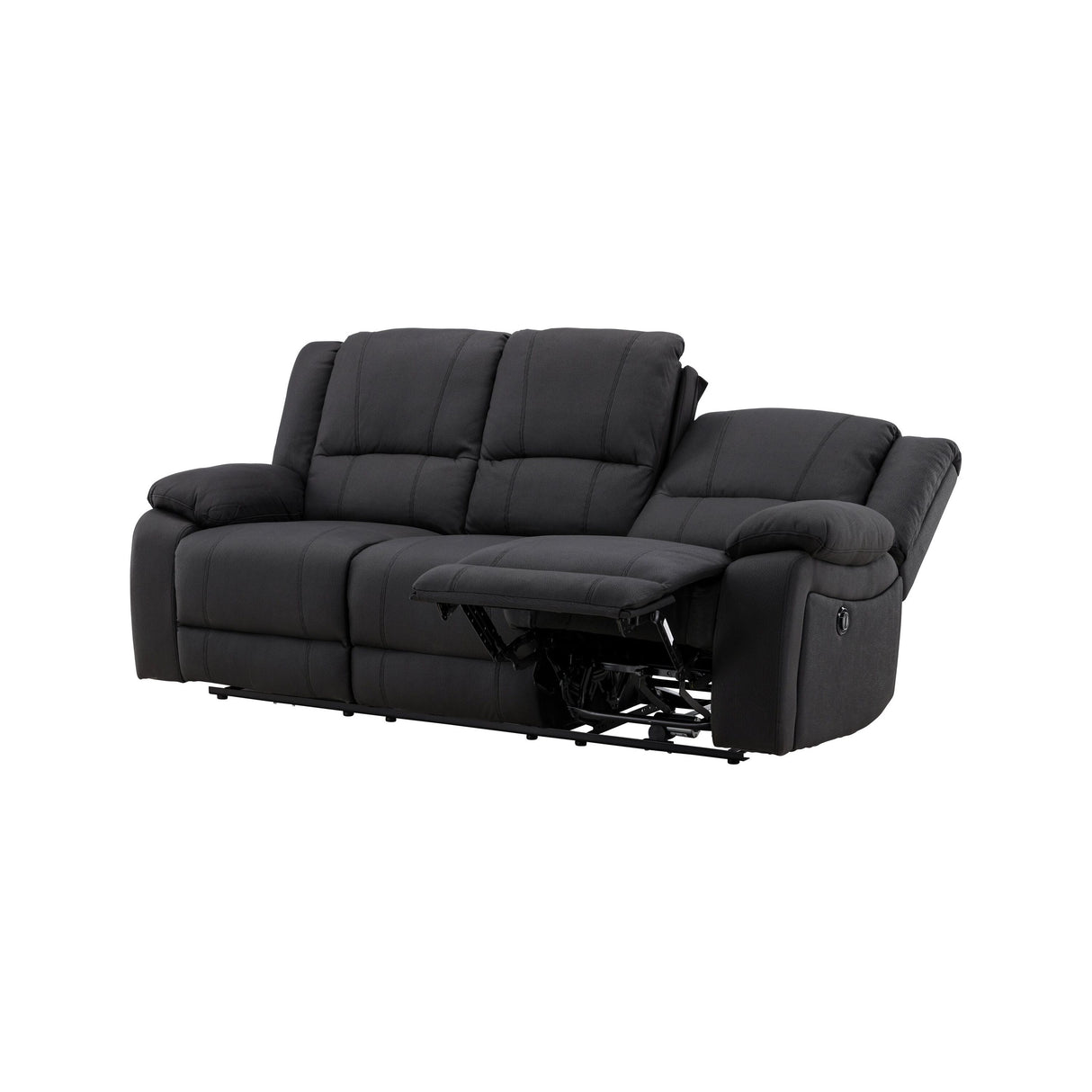 Singapore Recliner Sofa Schwarz - ZEN ZONE Furniture