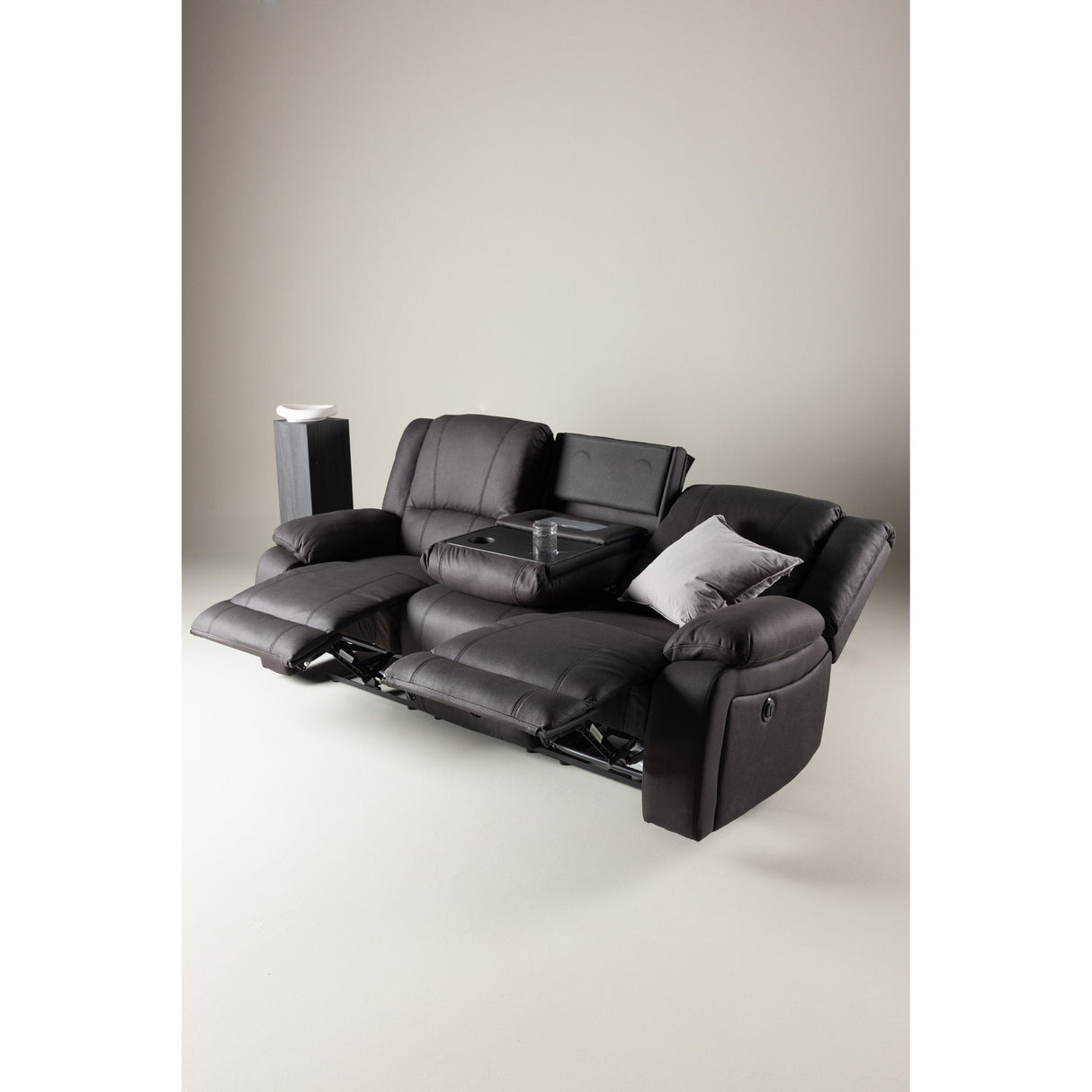 Singapore Recliner Sofa Schwarz - ZEN ZONE Furniture