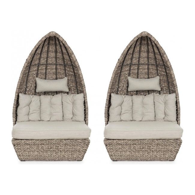 Outdoor Sofa Set 2 mit Kissen Samui - ZEN ZONE