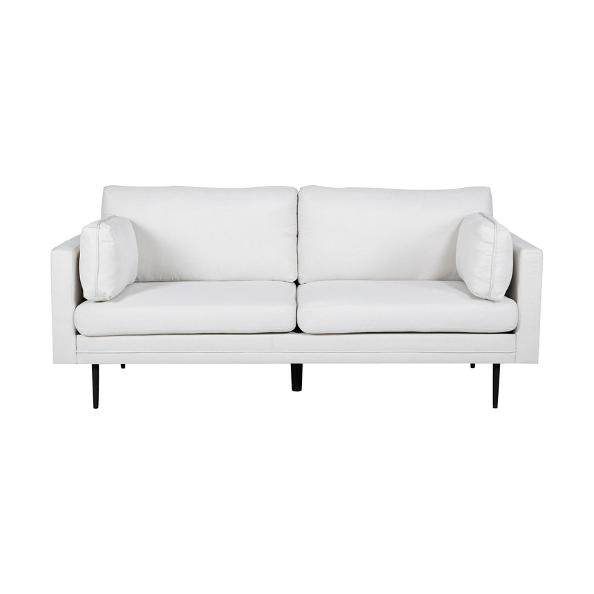 Boom 3-Sitzer Sofa - Schwarz / Hellbeige Stoff - ZEN ZONE Furniture