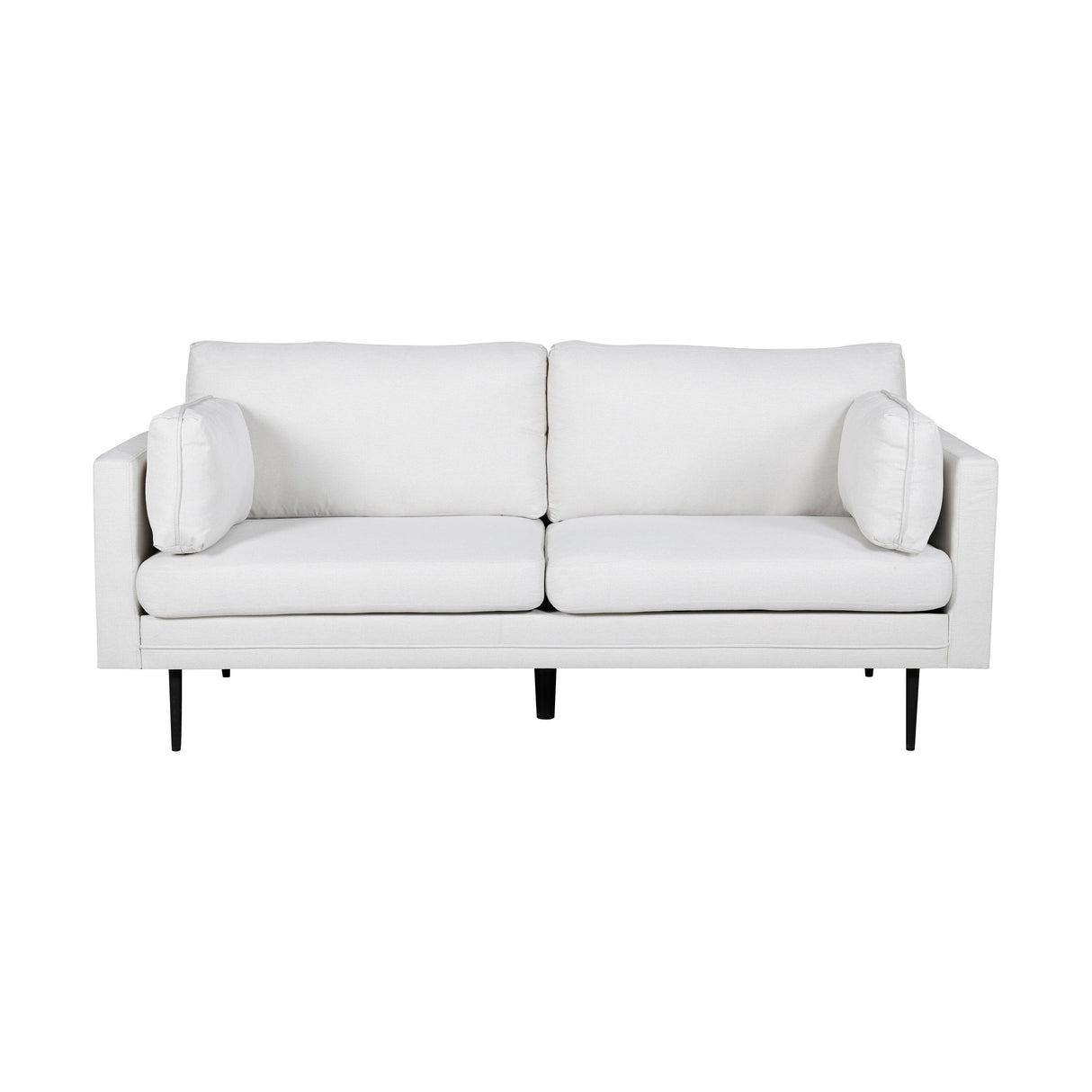 Boom 3-Sitzer Sofa - Schwarz / Hellbeige Stoff - ZEN ZONE Furniture