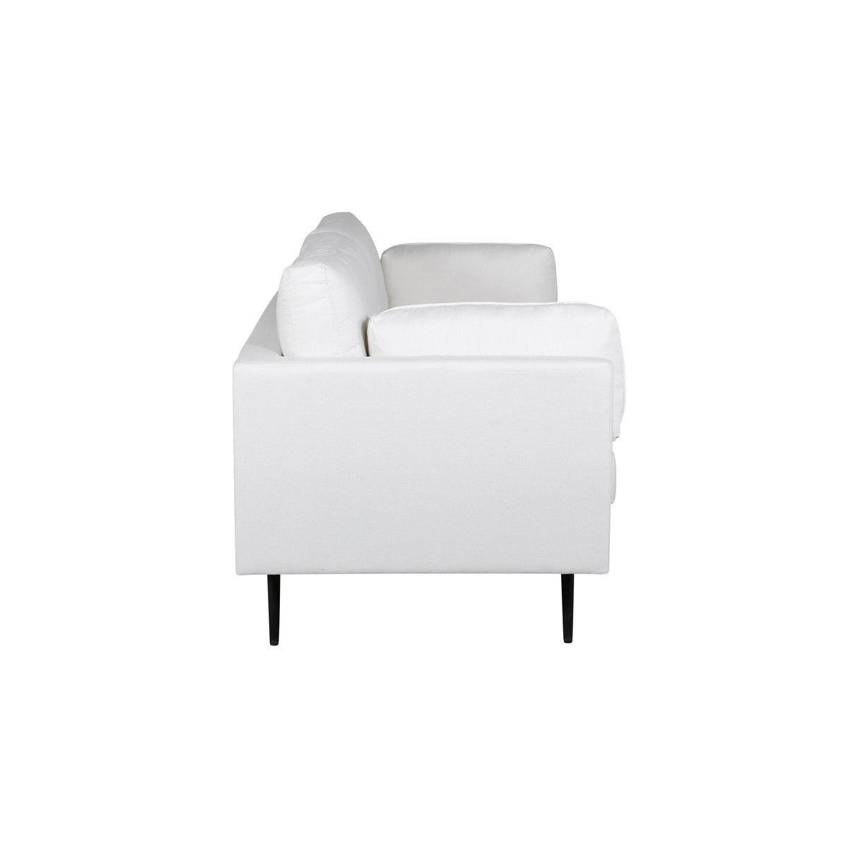 Boom 3-Sitzer Sofa - Schwarz / Hellbeige Stoff - ZEN ZONE Furniture