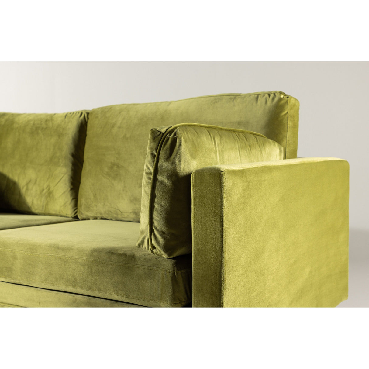 Boom 3-Sitzer Sofa Samt - Frühlingsgrün - ZEN ZONE Furniture