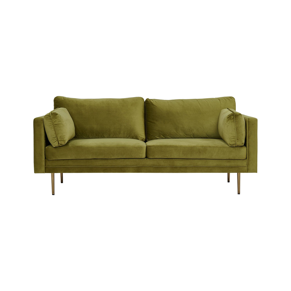 Boom 3-Sitzer Sofa Samt - Frühlingsgrün - ZEN ZONE Furniture
