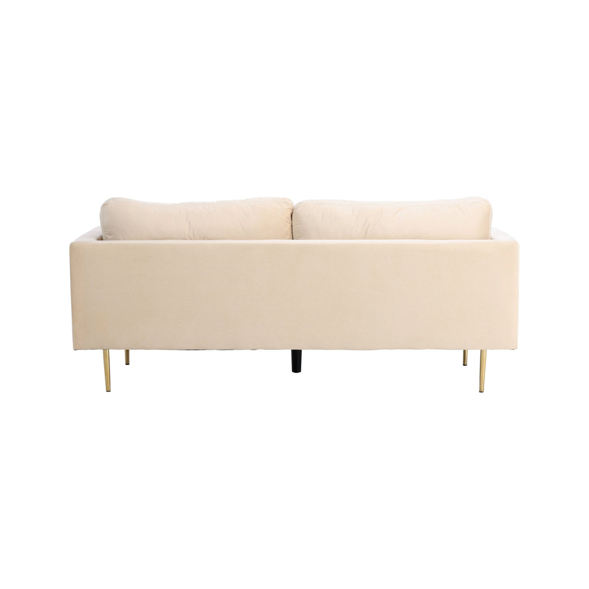 Boom 3-Sitzer Sofa Samt - Creme - ZEN ZONE Furniture