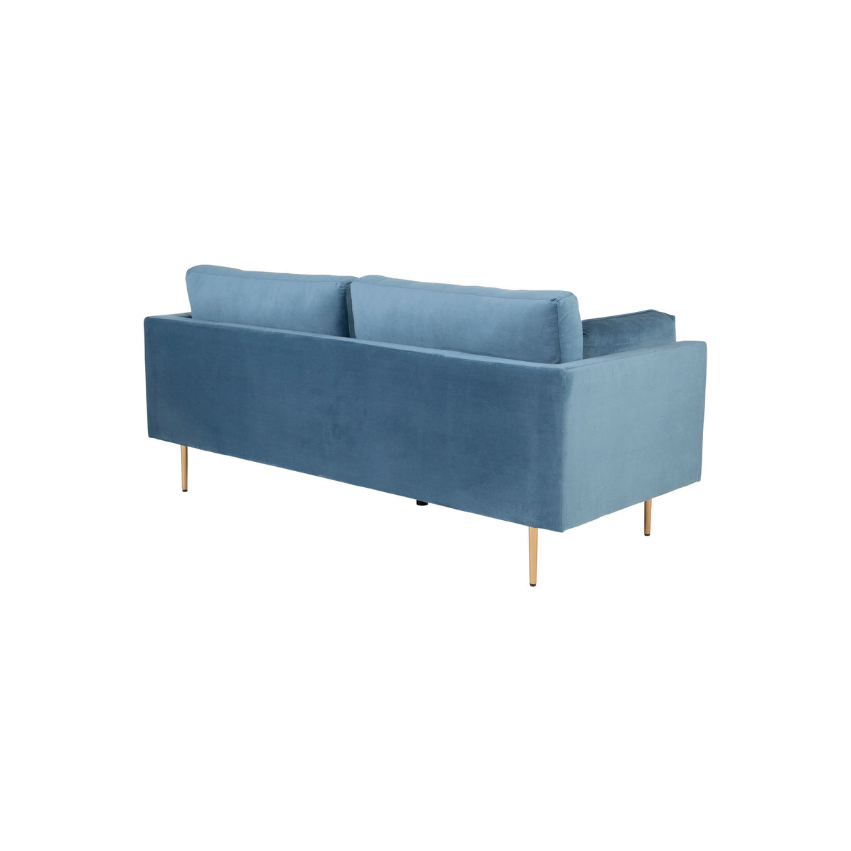 Boom 3-Sitzer Sofa Samt - Blau - ZEN ZONE Furniture
