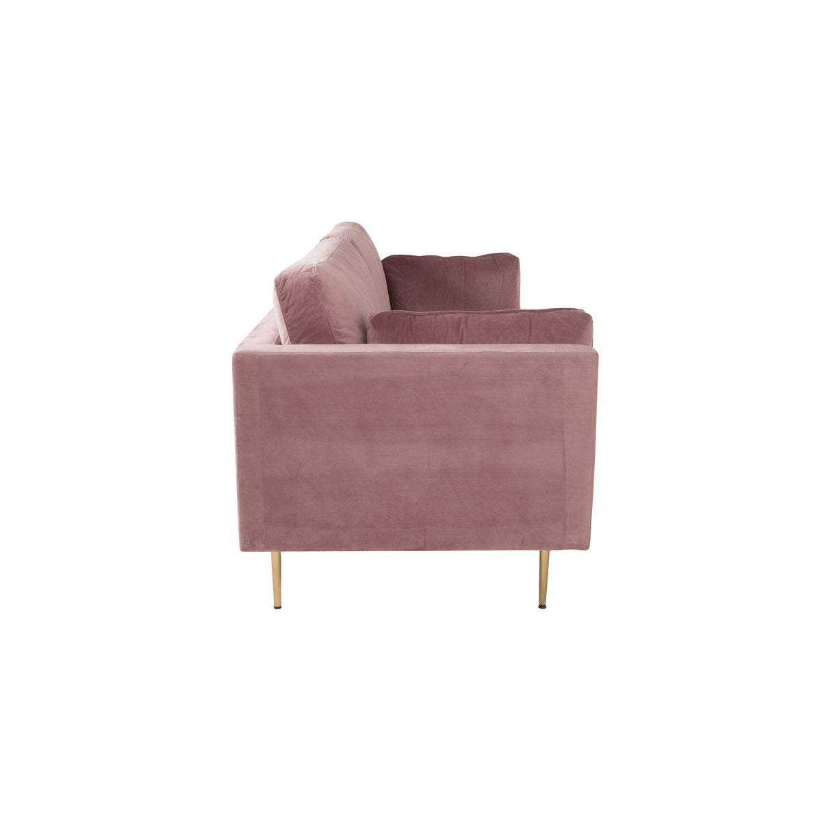 Boom 3-Sitzer Sofa Samt - Dusty Pink - ZEN ZONE Furniture