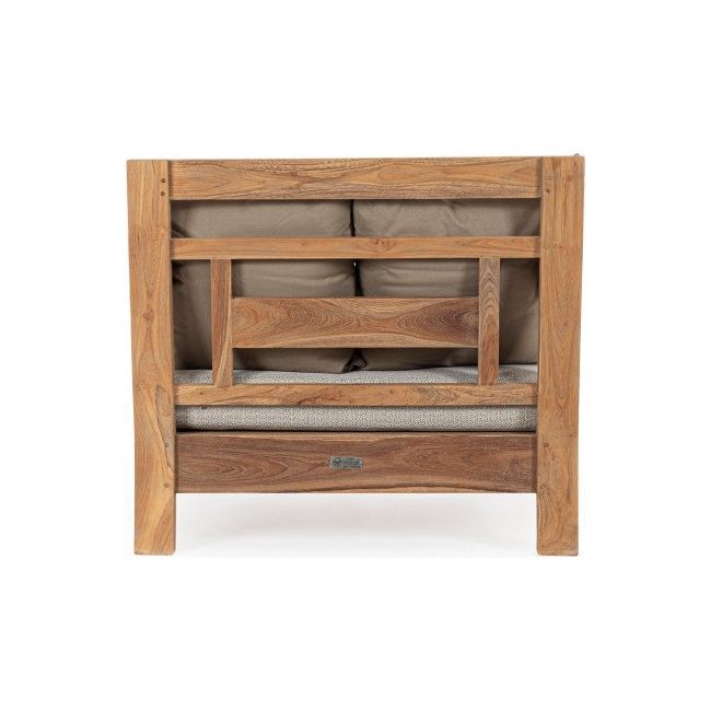 Outdoor Sessel mit Kissen Bali Natural - FSC - ZEN ZONE