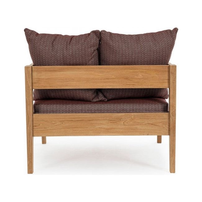 Outdoor Sessel mit Kissen Kobo Wine - FSC - ZEN ZONE