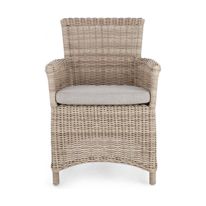 Outdoor Stuhl mit Armlehne und Kissen Jupiter New - ZEN ZONE