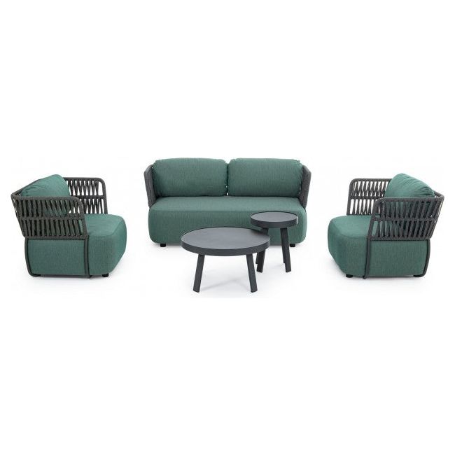 Outdoor Beistelltisch Spyro Anthrazit QS22 D71 - ZEN ZONE