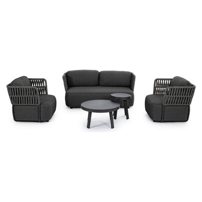 Outdoor Beistelltisch Spyro Anthrazit QS22 D71 - ZEN ZONE