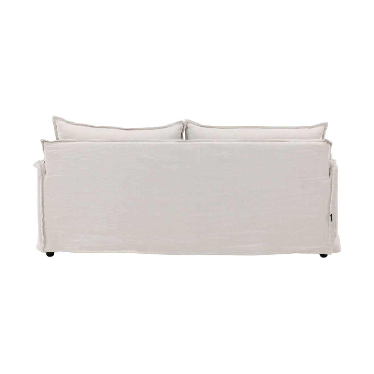 Nova 3-Sitzer Sofa - Holz / Beige Leinen - ZEN ZONE Furniture