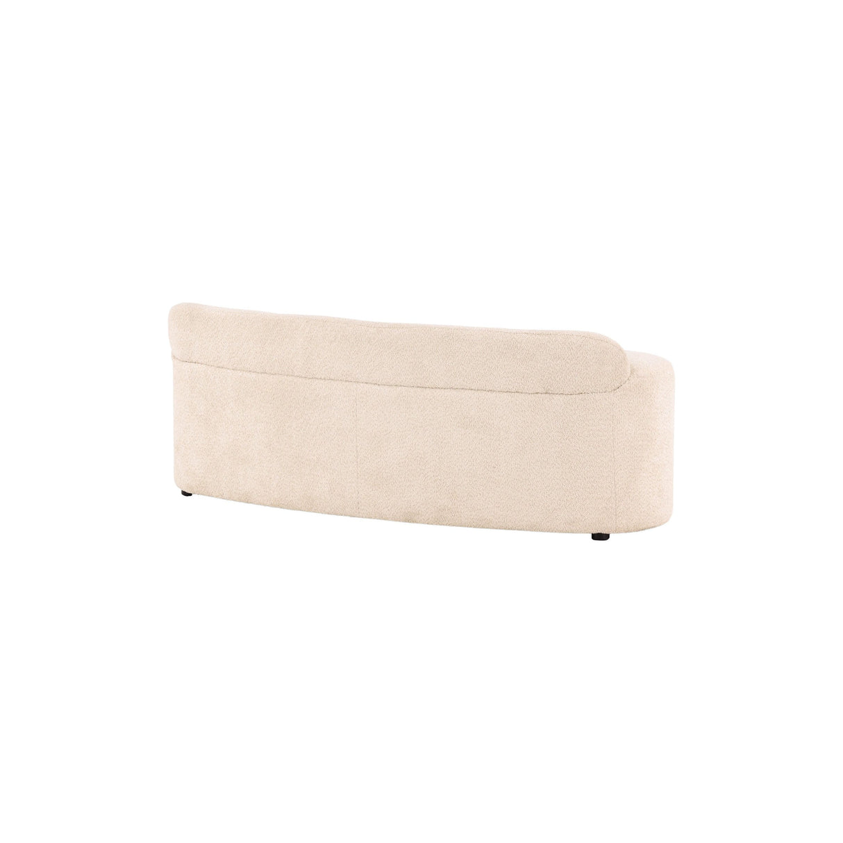 Pocatello 2-Sitzer Sofa - Weiß / Weißer Bouclé - ZEN ZONE Furniture